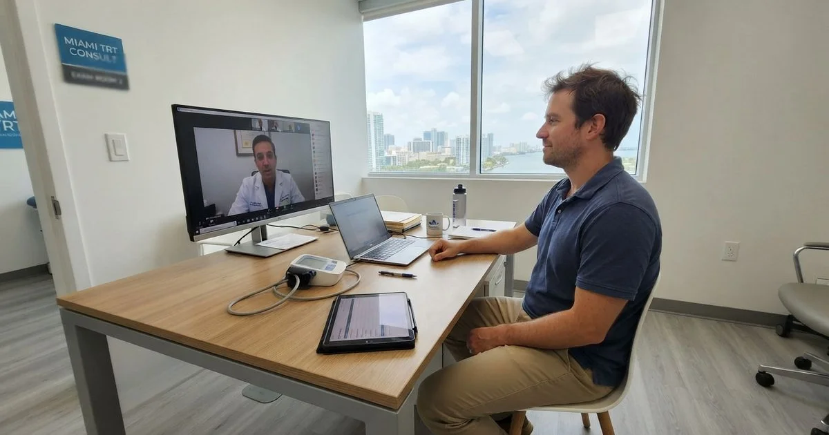 How telehealth TRT actually works, step by step