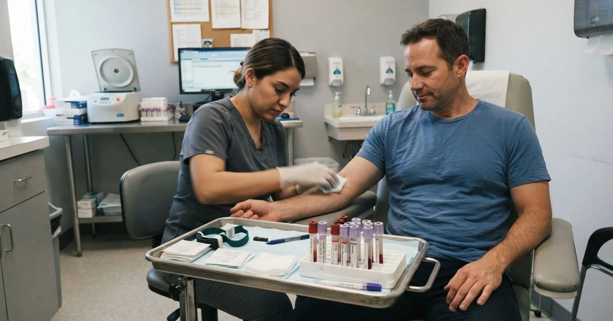 Blood work and monitoring on TRT: what gets tested and how often